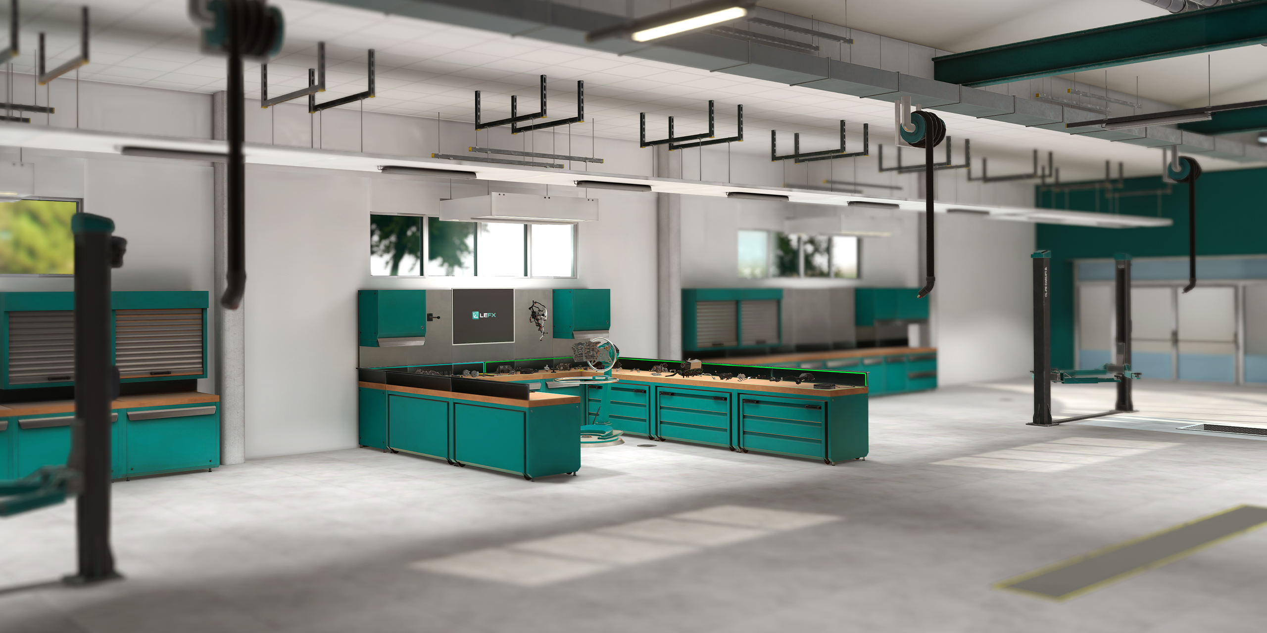 Modulares VR Engine Training