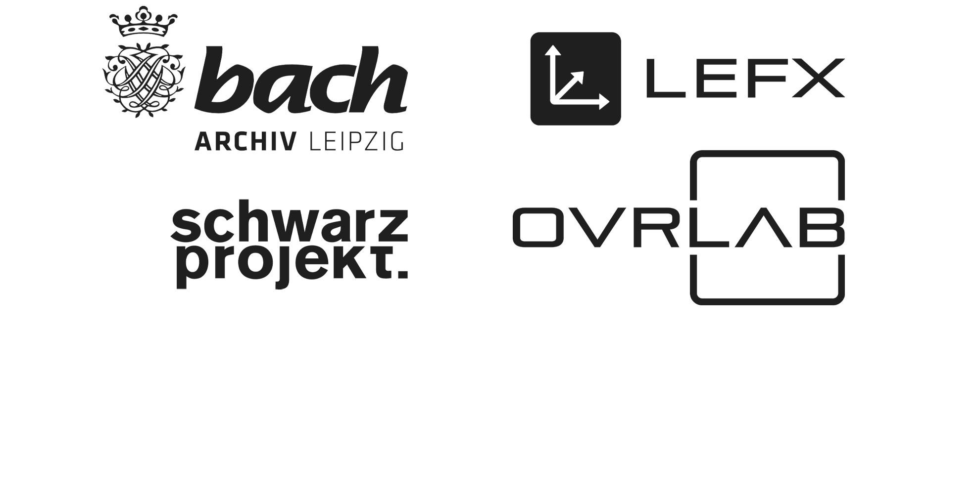 Logos der Kooperationspartner und Foerderer